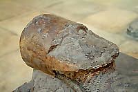 Effigy detail of Sir Geoffrey de Mandeville