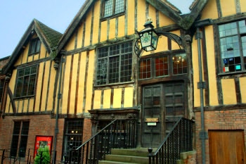 entrance to Merchant Adventurers Hall