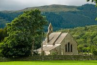 A short walk from Dodd Wood car park leads to hiostoric St Bega's church