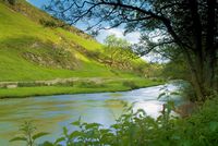 Dovedale, in the Derbyshire Peak District