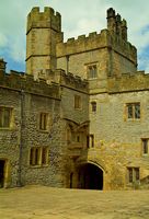 Haddon Hall inner courtyard