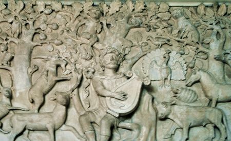 Plaster relief