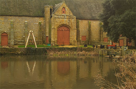 Abbotsbury tithe barn