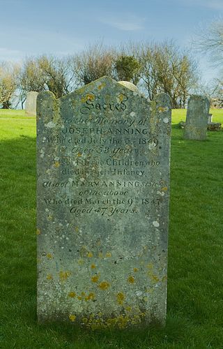 Grave of Mary Aning