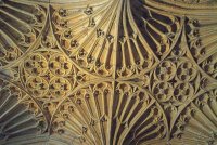 medieval vaulting in the south porch