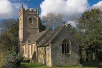 Photo of St Oswald church, Compton Abdale, Gloucestershire.