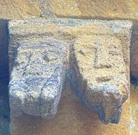 Frieze at Temple Guiting, Gloucestershire