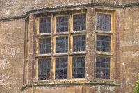 Tudor oriel window on the east front