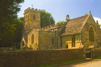 Ampney Crucis  church of the Holy Rood