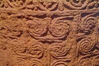 Deerhurst font carving