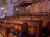 choir stalls