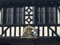 Half timbered building