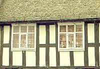 Timber framed cottage in Northleach