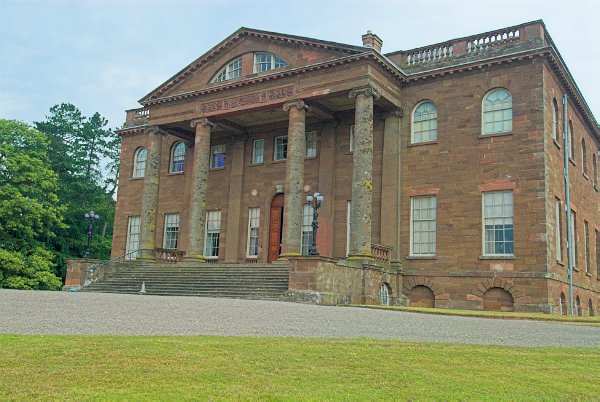 Photo of Berrington Hall, Herefordshire. Part of the UK Travel and Heritage Image Library from Britain Express, Herefordshire Collection