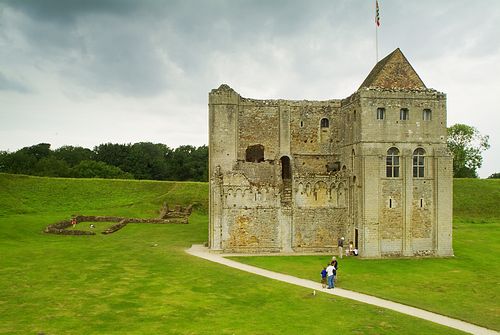 The keep at Castle Rising