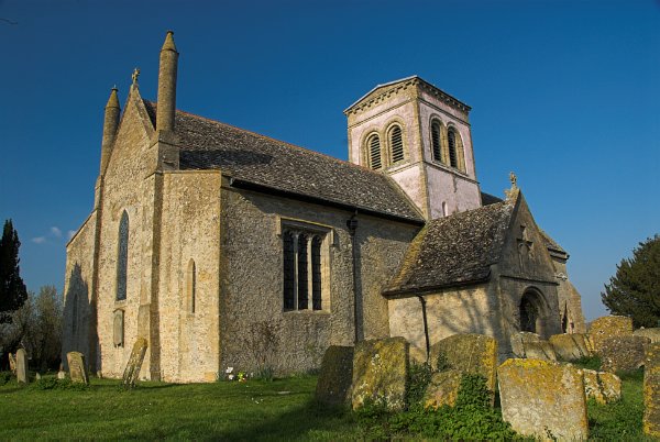 Photo of St Matthew Saxon church, Langford, Oxfordshire