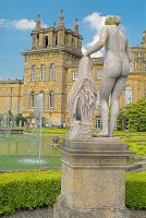 Photo of Blenheim Palace, in Woodstock, Oxfordshire, England. Part of the Britain Express Travel and Heritage Picture Library, Oxfordshire collection.