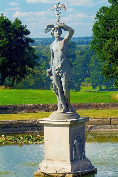 Photo of Buscot Park, a stately home near Faringdon, Oxfordshire, England. Part of the Britain Express Travel and Heritage Picture Library, Oxfordshire collection.