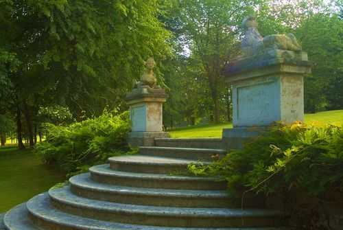 Photo of Buscot Park, a stately home near Faringdon, Oxfordshire, England. Part of the Britain Express Travel and Heritage Picture Library, Oxfordshire collection.
