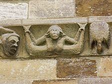Frieze carvings, St Mary's Adderbury