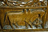 A camel or horse figure