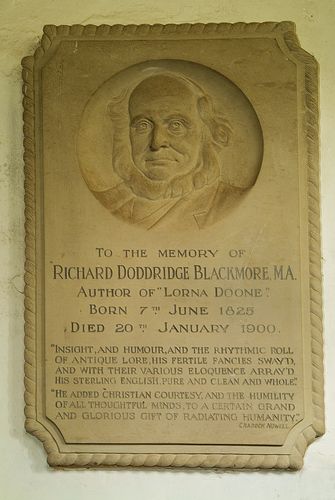 RD Blackmore memorial