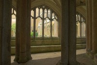 Lacock Abbey cloisters