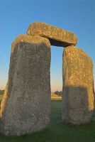 Upright stones and capstone
