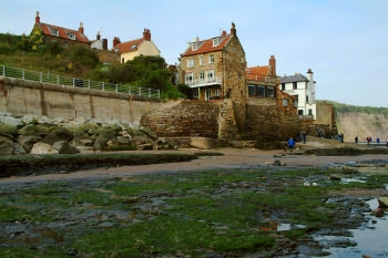 Robin Hoods Bay at low tide