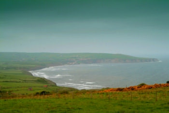 Robin Hoods Bay from Ravenscar