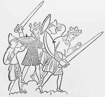 Saxon soldiers