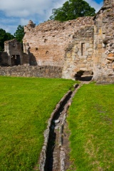 Medieval drainage ditch
