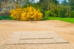 King Harold memorial, Battle Abbey