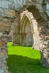 A ruined arch