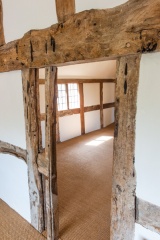 Original farmhouse timber doorway