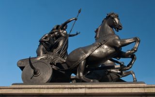 Boadicea and Her Daughters Statue London