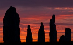 Red sky at morning - Callanish