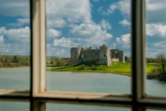 The castle from the tidal mill