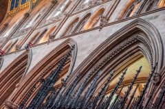 Nave arcading detail