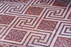 Geometric pattern, dining room