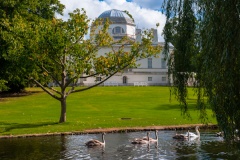 Chiswick House from Bollo Brook
