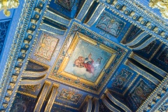 Blue Velvet Room ceiling