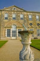 Claydon House, Sundial and west front