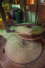 French millstones, first floor