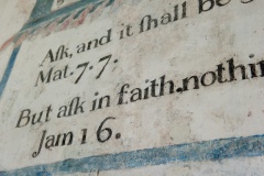 Biblical text painting