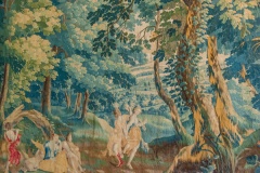 17th century tapestry detail