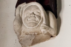 Carved head, Cricklade Church
