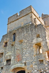 Courtyard side of the gatehouse