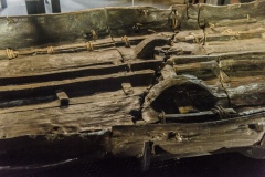 Bronze Age Boat side view