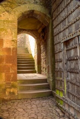 The gatehouse entrance
